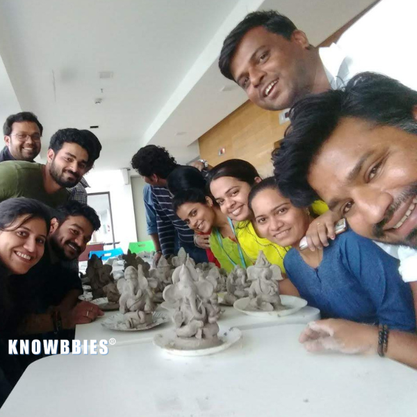 Creative workshop event for employees