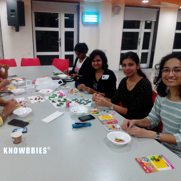 Team building event for employees