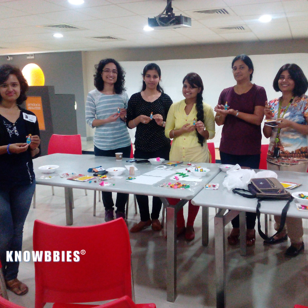 Team building exercise for employees